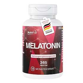 NutriFair Melatonin 0.5mg 365 Tabletter