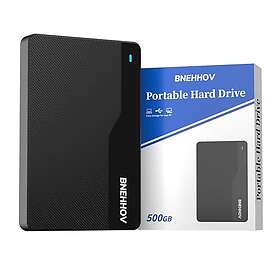 BNEHHOV Ultra Slim HDD USB 3.0 500Go