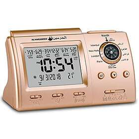 Hitopin Horloge de Prière Azan Or