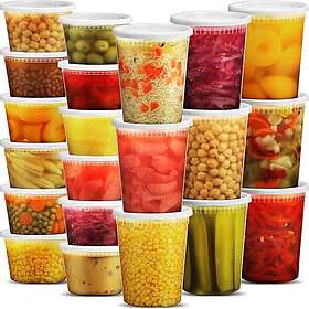 JoyServe Deli 48-Piece Set Plastic Food Storage Container Bed-3138