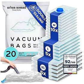 Urban Sac de Rangement Plastique Paquet de 20