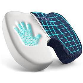 FORTEM Seat Cushion Memory Foam Washable Cover