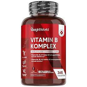 WeightWorld Vitamin B Complex 365 Tablets