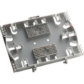 Lan-com Fiber Samlekassette 12/24 Fiber Grå