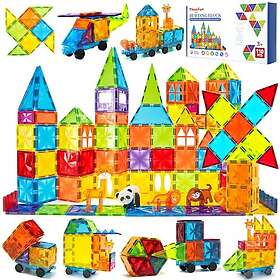 Theefun Magnetiska Byggstenar Set 110-Delar W07-1373N-34