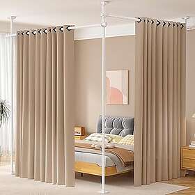 WELDUN Vit Rumsavdelare 227-312x290cm (WD-FGG04)