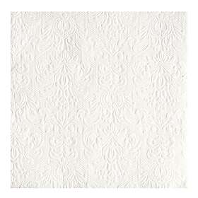 Ambiente Elegance Lautasliina 40x40cm 15-pakki Valkoinen