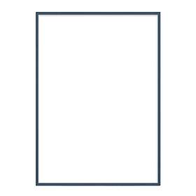 Poster Träram indian teal 30x40 cm