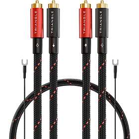 Triangle RCA Stereo Cable 1m RED-RCA Stereo 1m