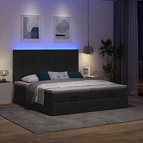 vidaXL Ottoman Förvaringssängram 200x200cm 3314550