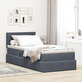 vidaXL Storage Bed 3370726 90x190cm