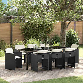 vidaXL Hage Loungesett 9 Deler 3380688