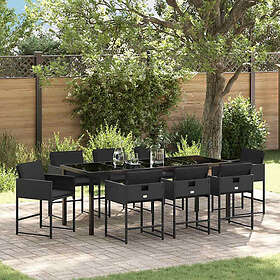 vidaXL Ensemble Salon de Jardin 9 Pièces 3380720
