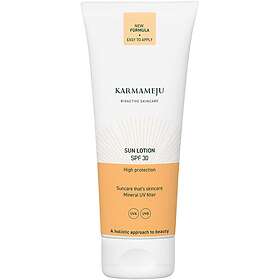 Karmameju Skincare SUN LOTION Høy beskyttelse Solkrem SPF30 200ml