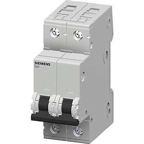 Siemens Automatsikring C 20A, 1P+N, 6kA