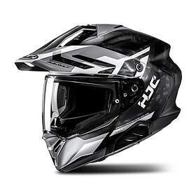 HJC Sports RPHA 60 Dakar Noir Gris Blanc Casque Tout-Terrain