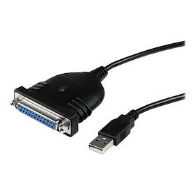 StarTech.com ICUSB1284D25 USB til DB25 Parallel Printerkabel USB A til DB25 H/H 