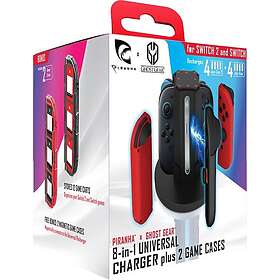 Piranha Joy-Con-laturi Switch 2:lle ja Switchille
