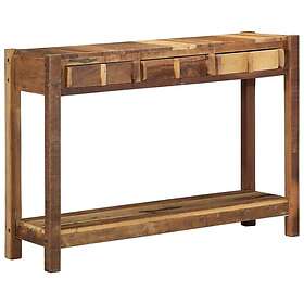vidaXL Table Console Marron 107 x 33 x 76 cm Solid Reclaim Wood 4019623