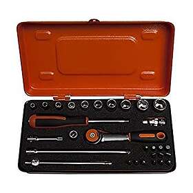 Bahco 6729MHR Hylsnyckelsats 1/4"