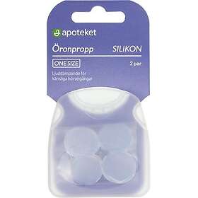Apoteket Silikon Öronproppar 2 par