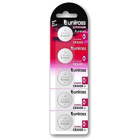 Uniross Lithium CR2450 5-pack