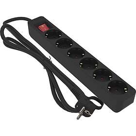 Gelia MB 6-vägs Strömbrytare Power Strip 1m 4000110712