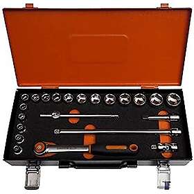 Bahco 7422MHR Hylsnyckelsats 3/8" 22pcs