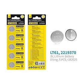 OnePlus Lithium CR2025 5-pack