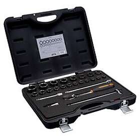 Bahco 7825MHP Jeu de douilles 1/2" 25pcs