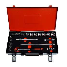 Bahco 7422MBR Hylsnyckelsats 3/8" 22pcs