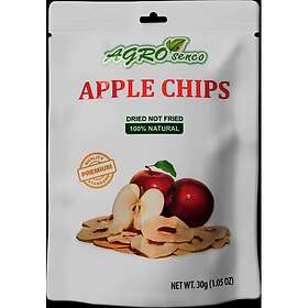 Agro Senco Torkade Äppelchips 30g