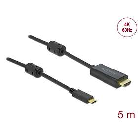 DeLock 85972 USB-C vers HDMI Câble 5m Actif 4K