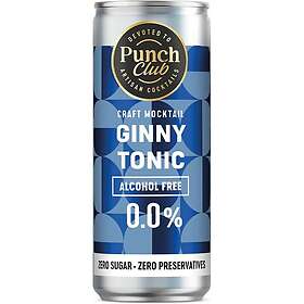 Punch Club Drink Mix Ginny Tonic Sockerfri 25cl
