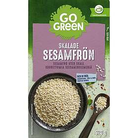 GoGreen Skalade Sesamfrön 320g
