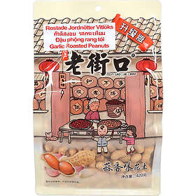 LaojieKou Rostade Jordnötter Vitlök 420g