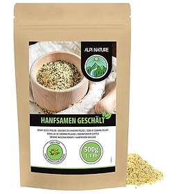 Alpi Skalade hampafrön 500g