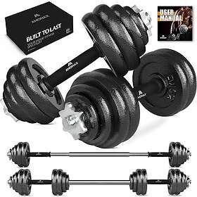 Amonax Cast Iron Dumbbell Set 30kg