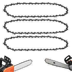 BYZESTY ZU-whf-lianju3s Motorsågskedja 3/8" 1.1mm 45DL 3-Pack