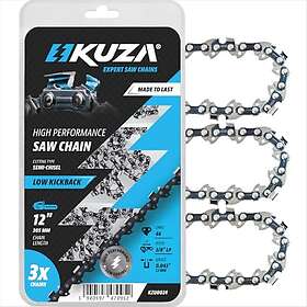 KUZA KZU0024 Motorsågskedja 3/8" 1.1mm 46DL 3-Pack