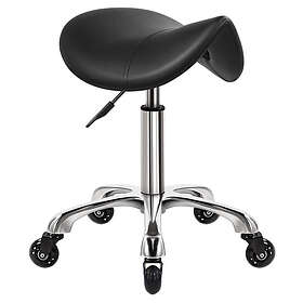 WKWKER Swivel Adjustable Stool Thick Leather Seat