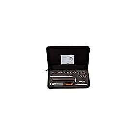 Bahco 7818DST Hylsnyckelsats 1/2" 18pcs