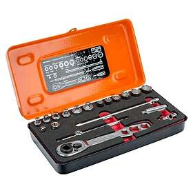 Bahco R6725ZK Hylsnyckelsats 1/4" 19pcs