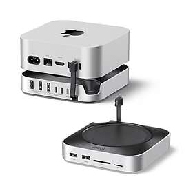 Ugreen Mac Mini M4 Dock USB C Hub M.2 NVMe SSD Expansion 7 USB Ports 10Gbps SD/TF