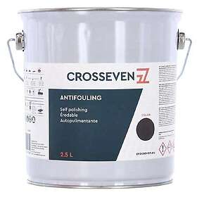 Crosseven Self Polishing Antifouling Black 2.5l