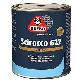 Boero Scirocco 622 Hård Bottenfärg Svart 5L