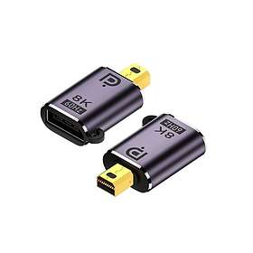 Holmes 111232 Mini Displayport Hane - Displayport Hona Adapter 1.4 (8K)