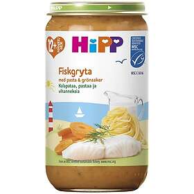 HiPP Barnmat Fiskstuvning med Pasta & Grönsaker 12m 250g