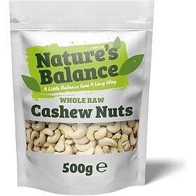 Nature's Cashew Nuts Raw 500g
