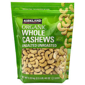 Kirkland Signature Organic Whole Cashews 1.13kg